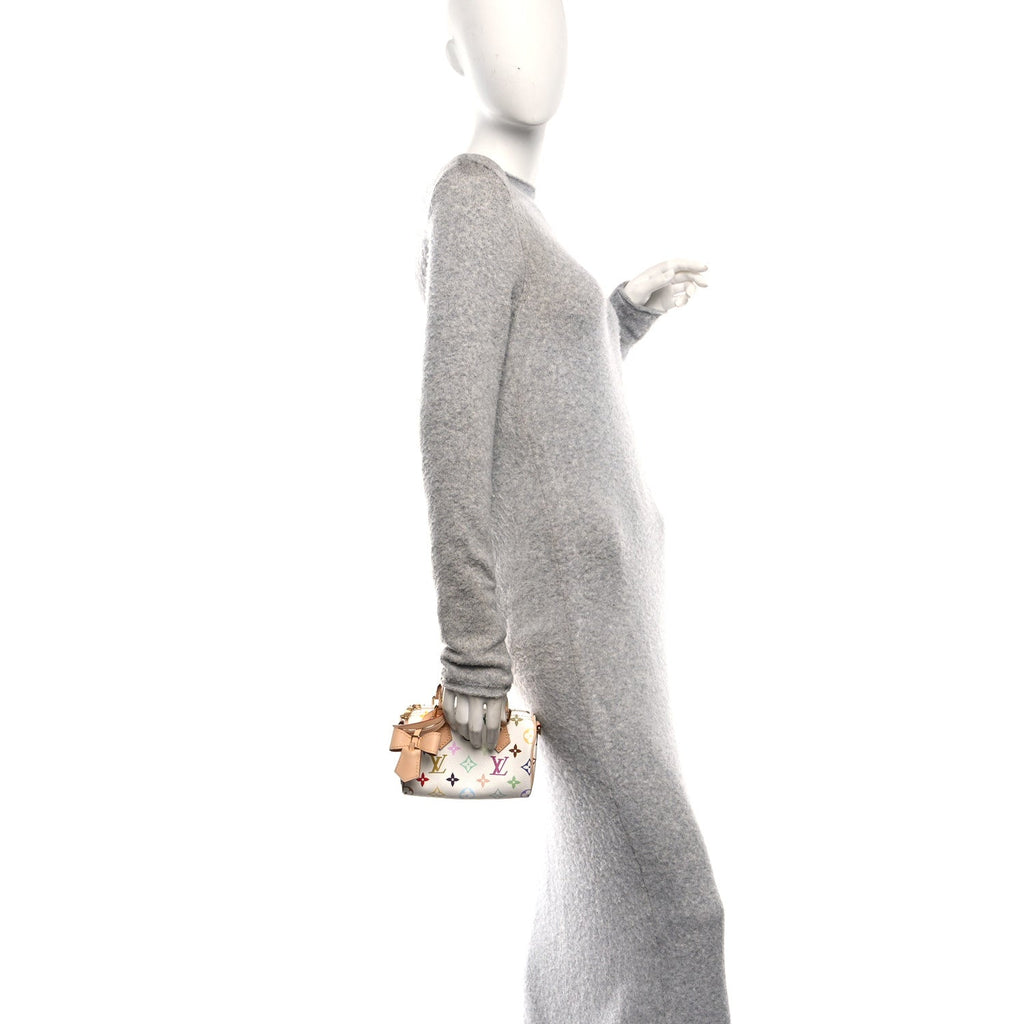 Louis Vuitton LV X TM Monogram Multicolor Nano Speedy White
