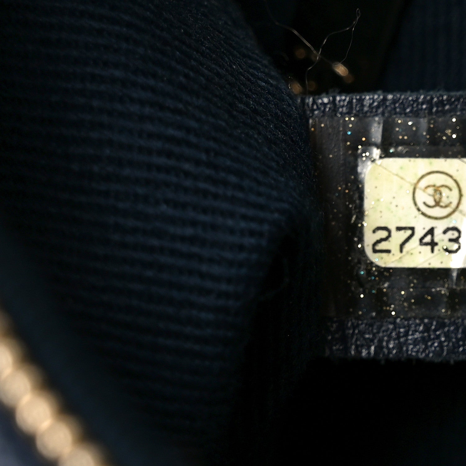 Chanel Caviar Quilted Business Affinity Waist Belt Bag Navy