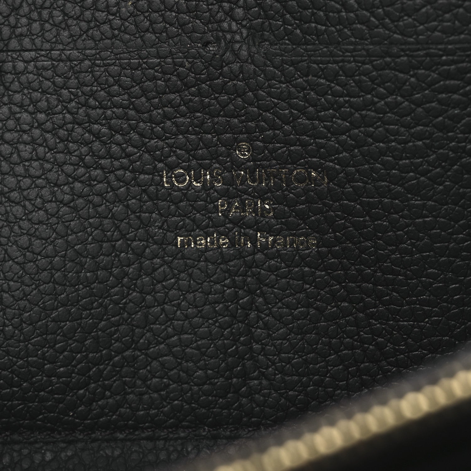 Louis Vuitton Empreinte Clemence Wallet Black