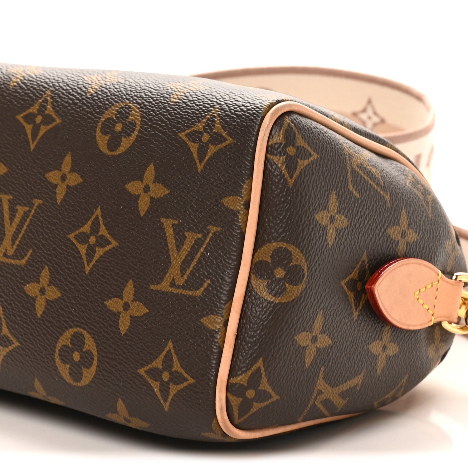 Louis Vuitton Monogram Speedy Bandouliere 20 Beige