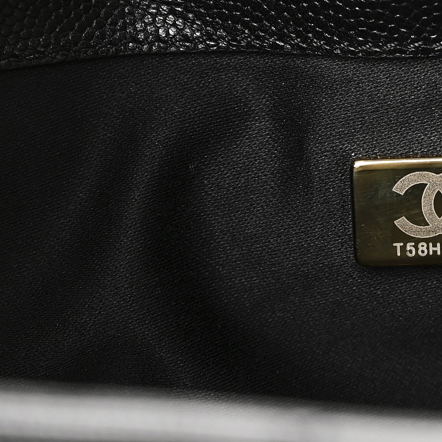 Chanel Caviar Quilted Medium Chanel 25 Handbag Black