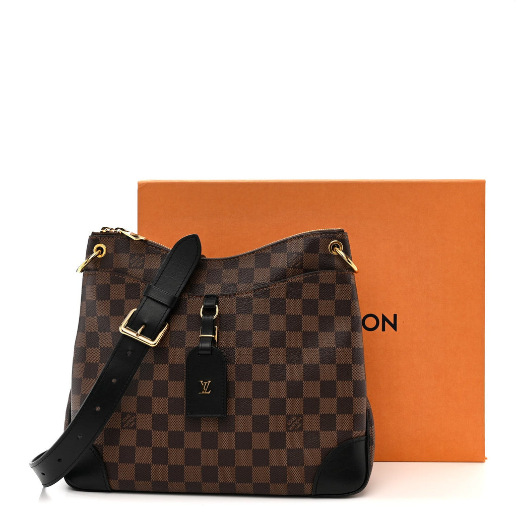 Louis Vuitton Damier Ebene Odeon MM Black