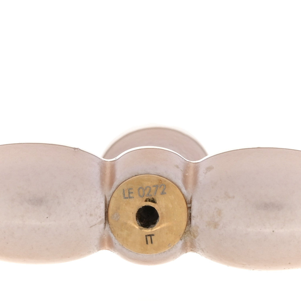 Louis Vuitton Resin Louisette By Night Earrings Pink White