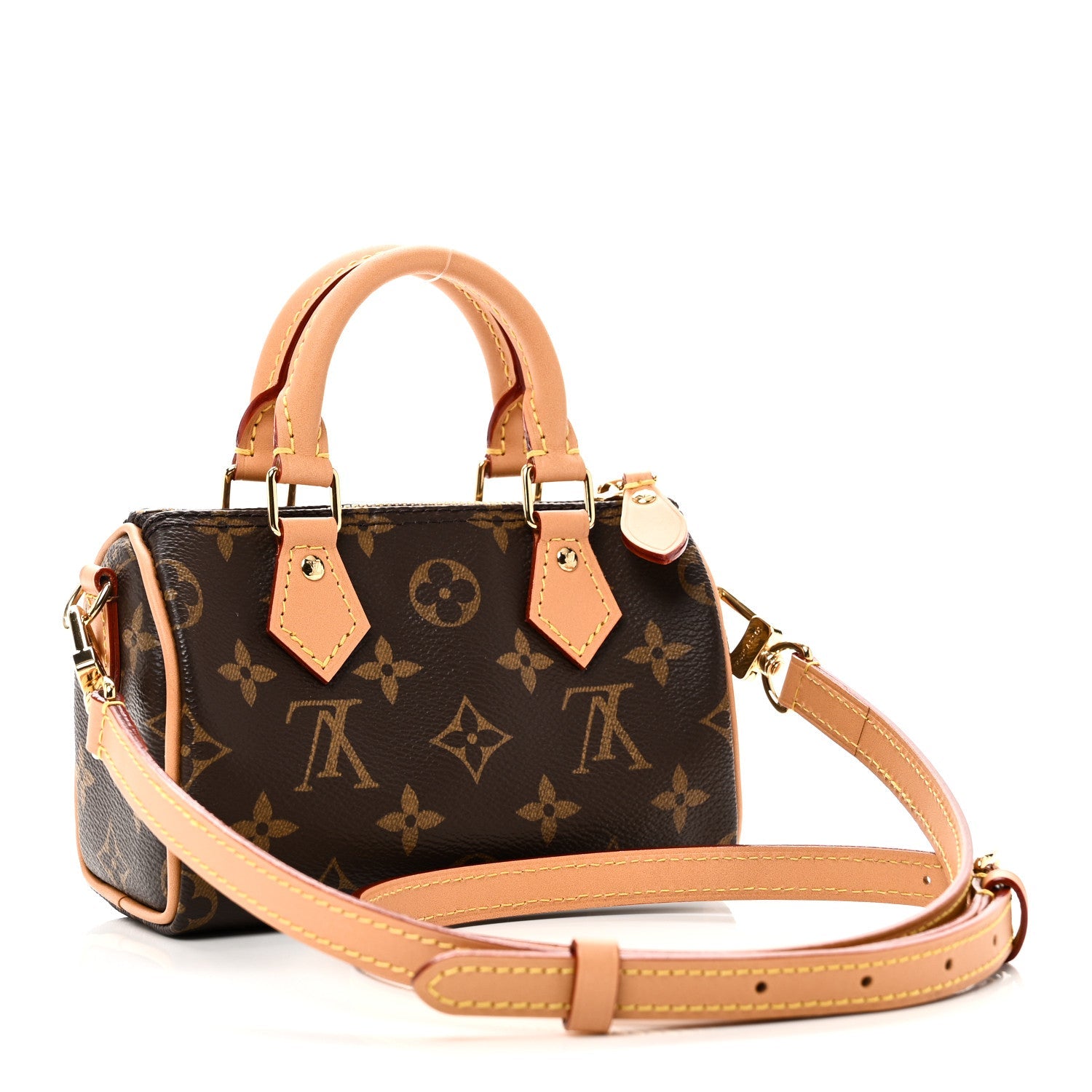 Louis Vuitton Monogram Nano Speedy Bandouliere