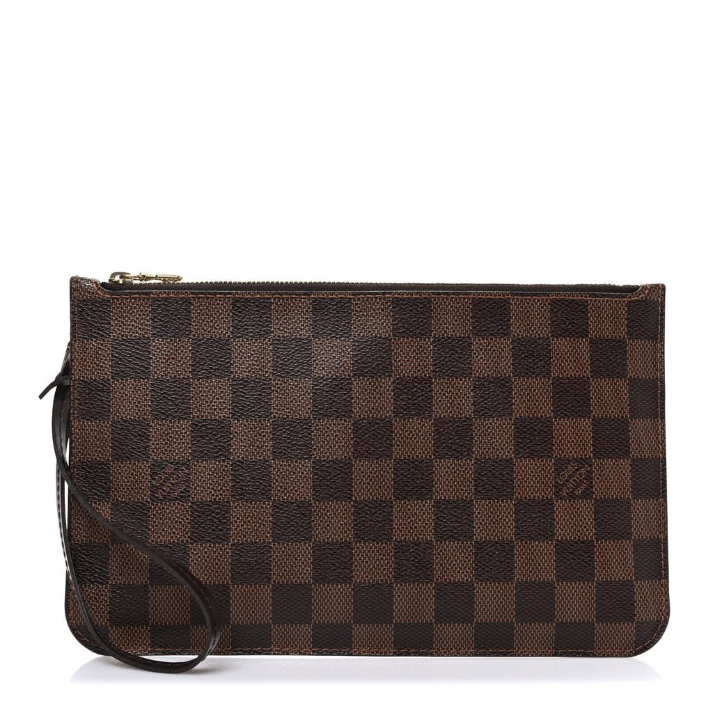 Louis Vuitton Damier Ebene Neverfull MM GM Pochette