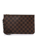 Louis Vuitton Damier Ebene Neverfull MM GM Pochette