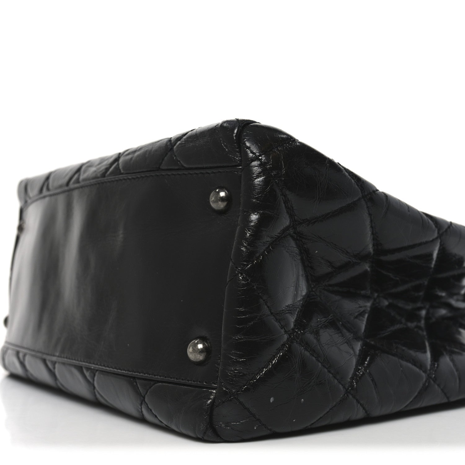 Chanel Calfskin Quilted Small Coco Soft Tote Black