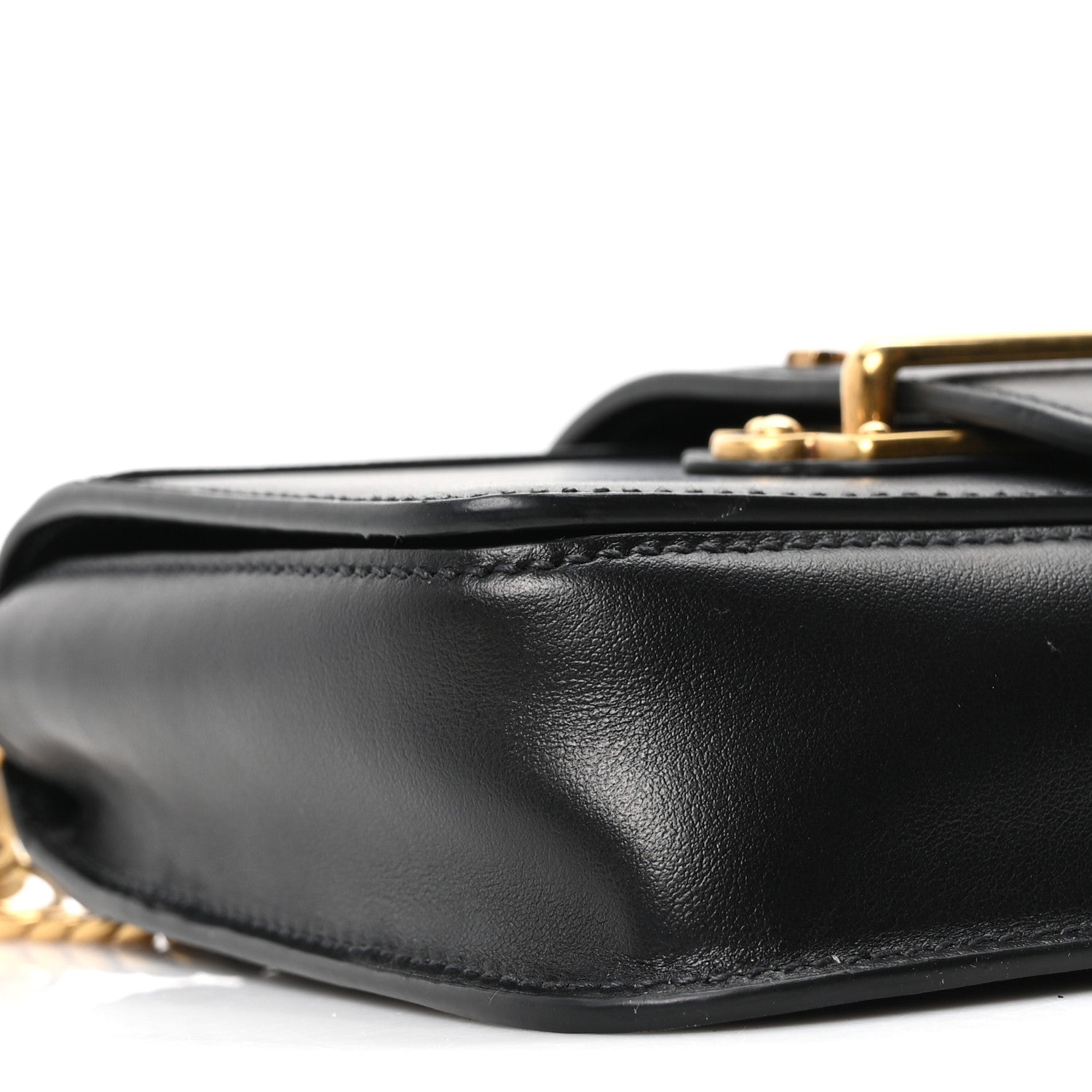 Prada Saffiano City Calf Cahier Belt Bag Black