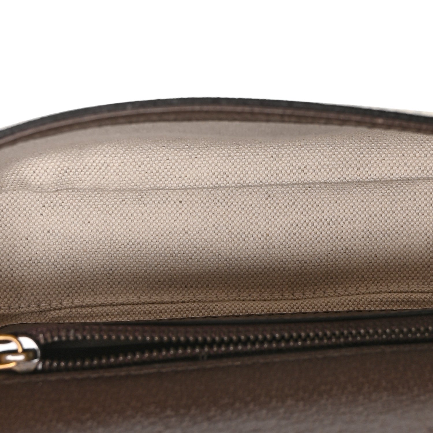 Gucci GG Supreme Monogram Web Mini Ophidia Flap Shoulder Bag Brown