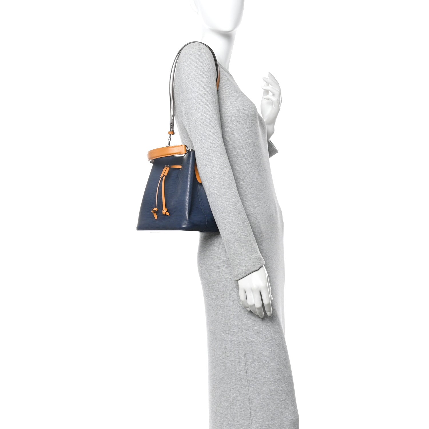 Louis Vuitton Epi Neonoe BB Indigo Safran