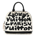 Louis Vuitton Graffiti Alma MM Black