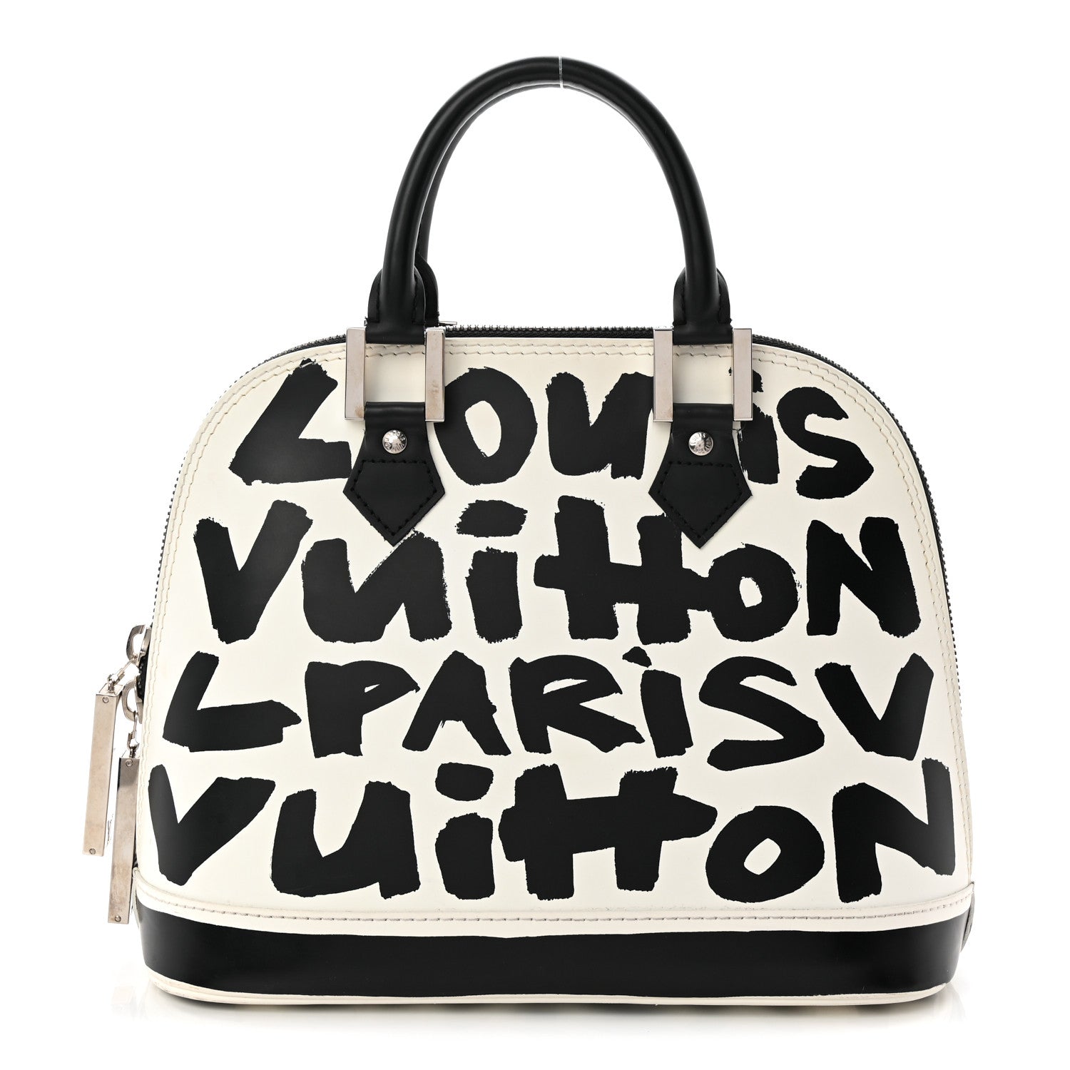 Louis Vuitton Graffiti Alma MM Black