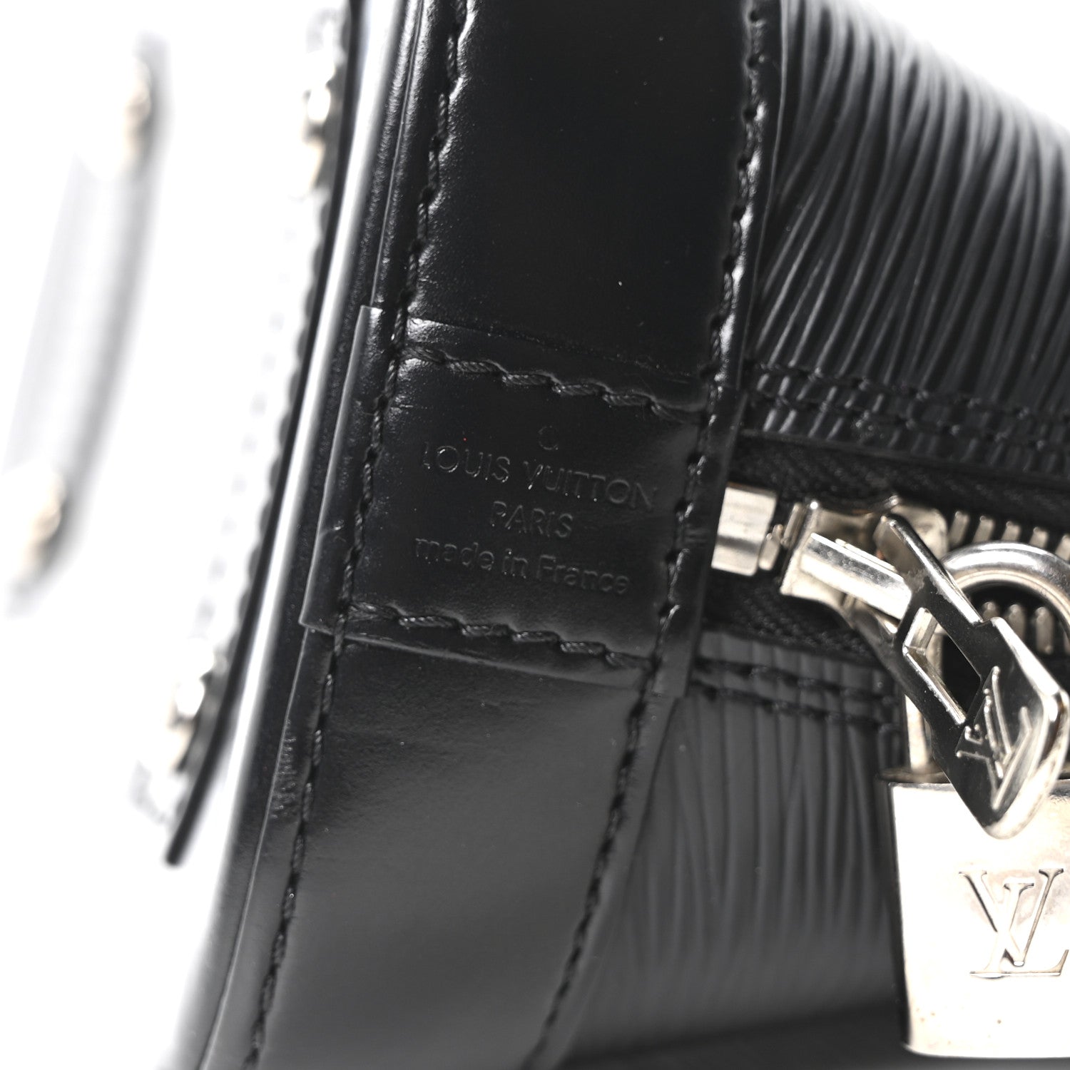Louis Vuitton Epi Alma BB Black