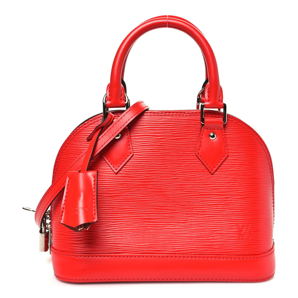 Louis Vuitton Epi Alma BB Coquelicot