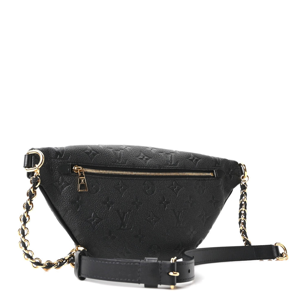 Louis Vuitton Empreinte High Rise Bumbag PM Black