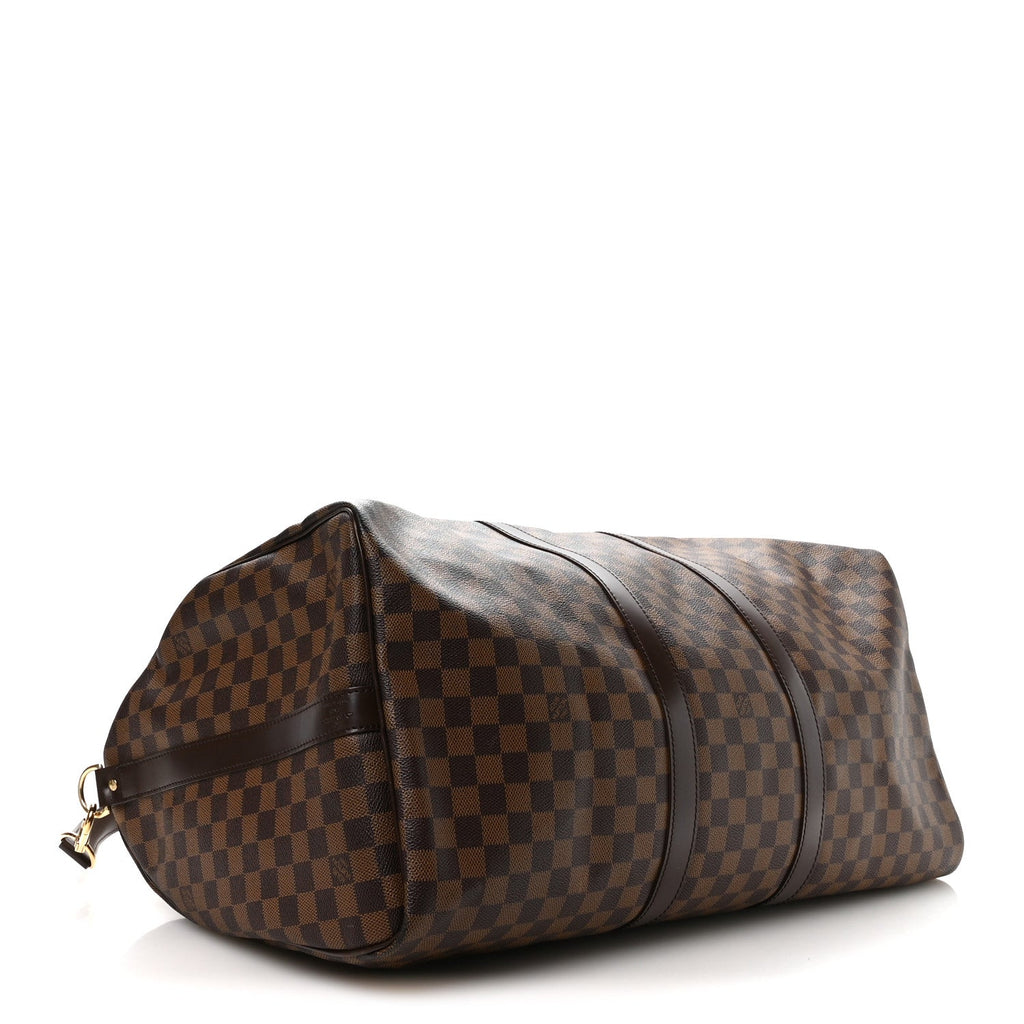 Louis Vuitton Damier Ebene Keepall Bandouliere 55