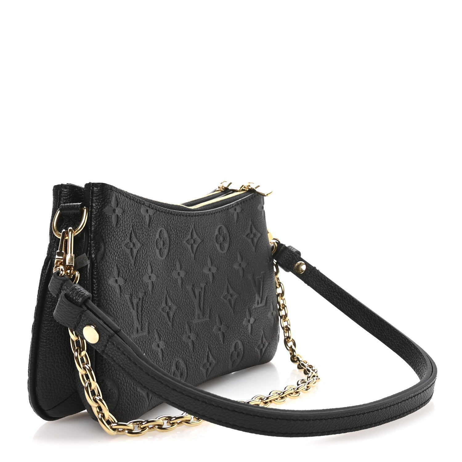 Louis Vuitton Empreinte Monogram Liv Pochette Black
