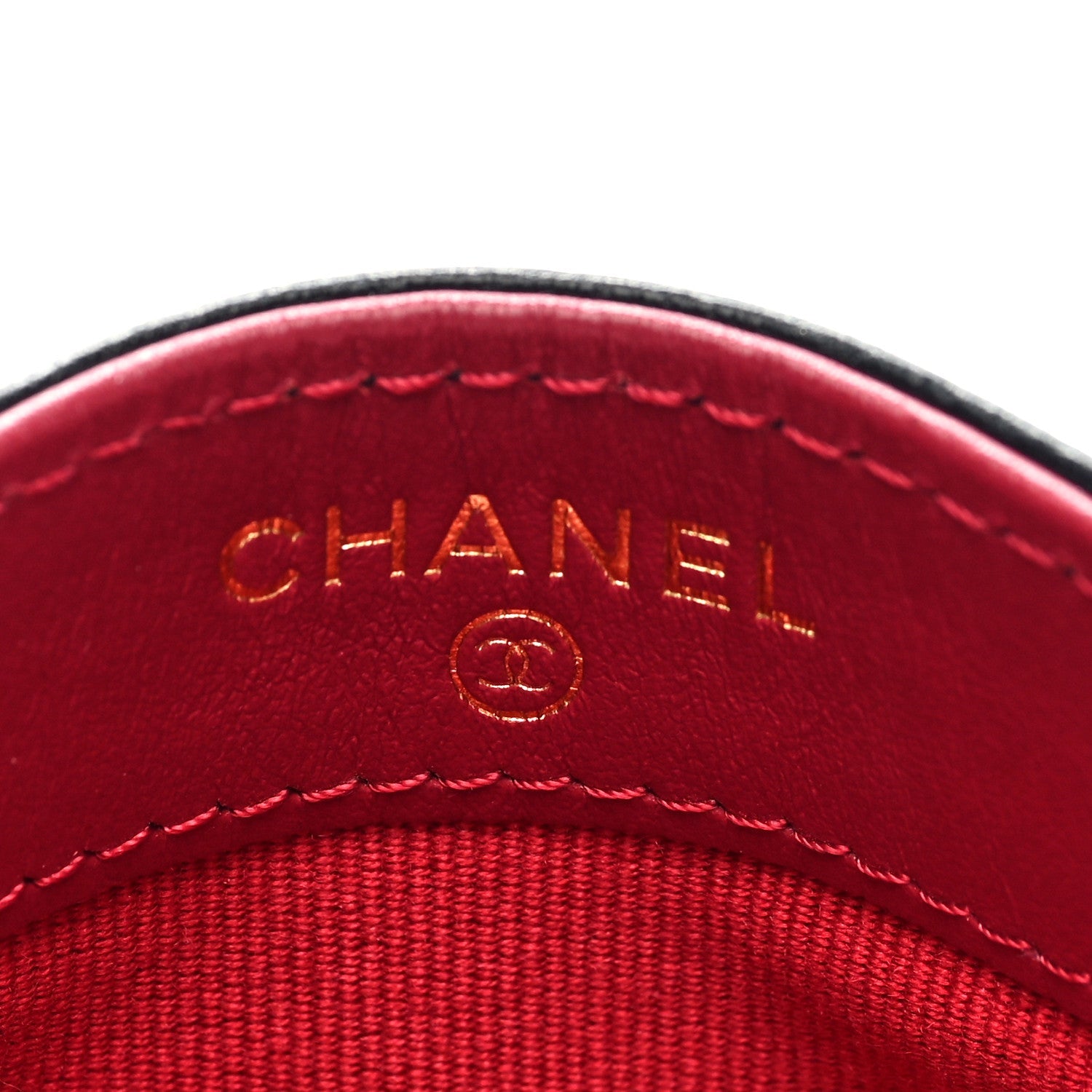 Lambskin Quilted Chanel 19 Card Holder Black