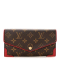 Louis Vuitton Monogram Sarah Retiro Wallet Cherry