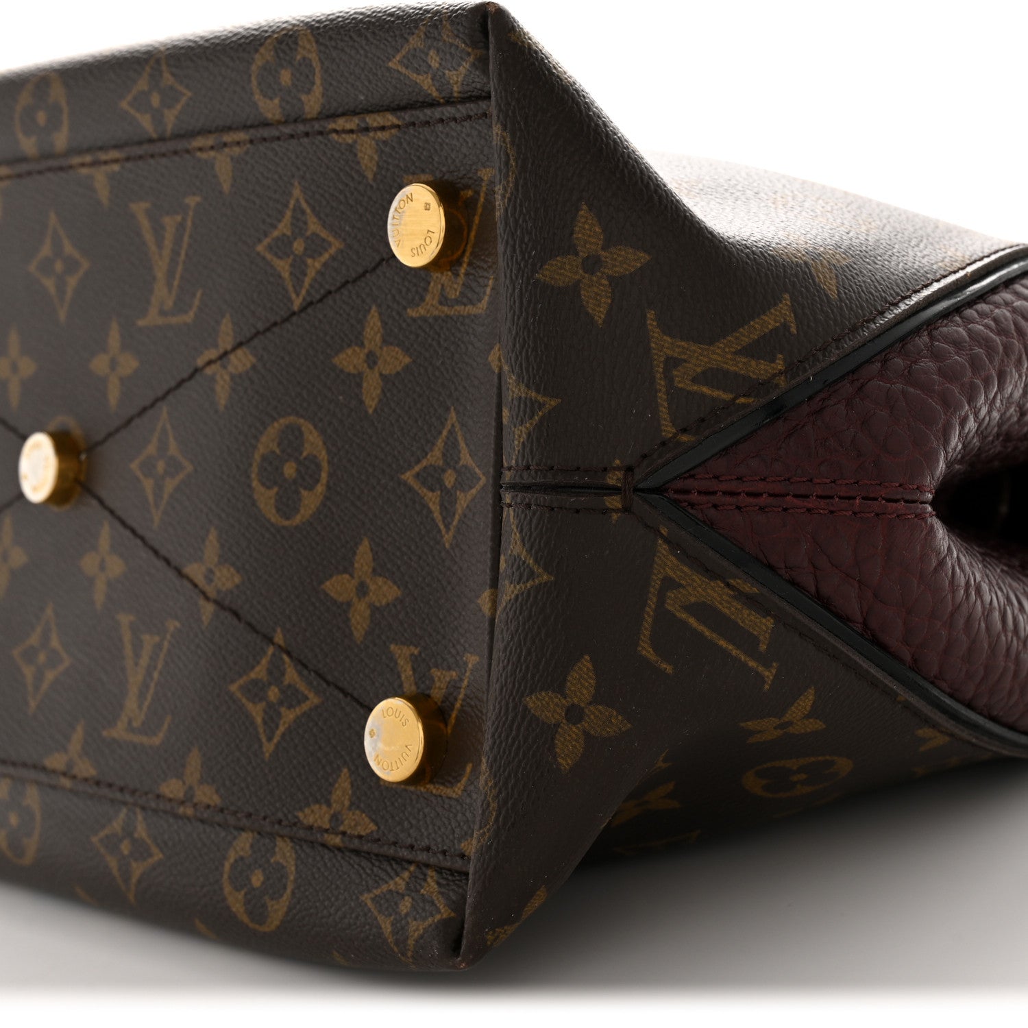Louis Vuitton Ostrich Lizard Majestueux Tote MM Bordeaux