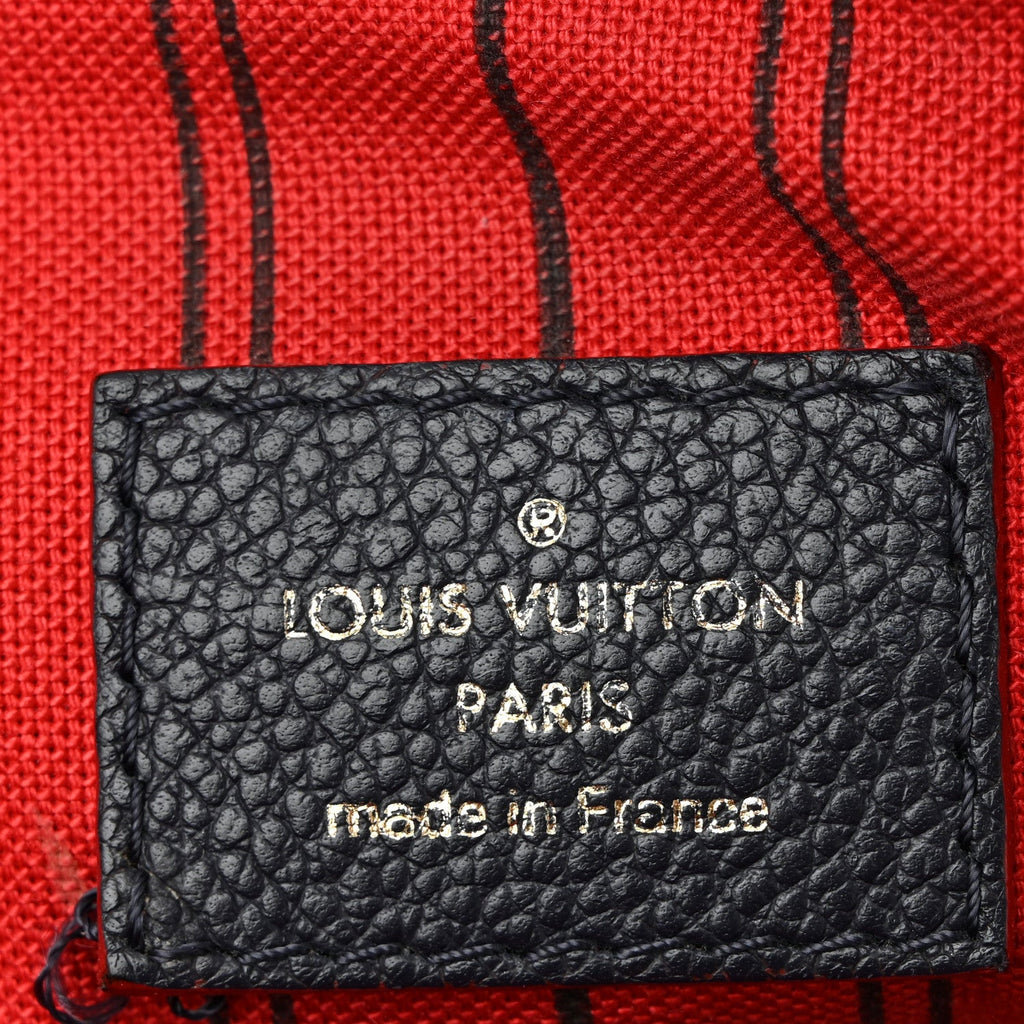 Louis Vuitton Empreinte Speedy Bandouliere 30 NM Marine Rouge