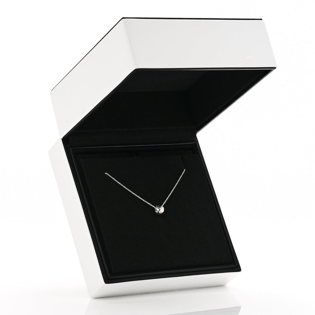 18K White Gold Coco Crush Pendant Necklace