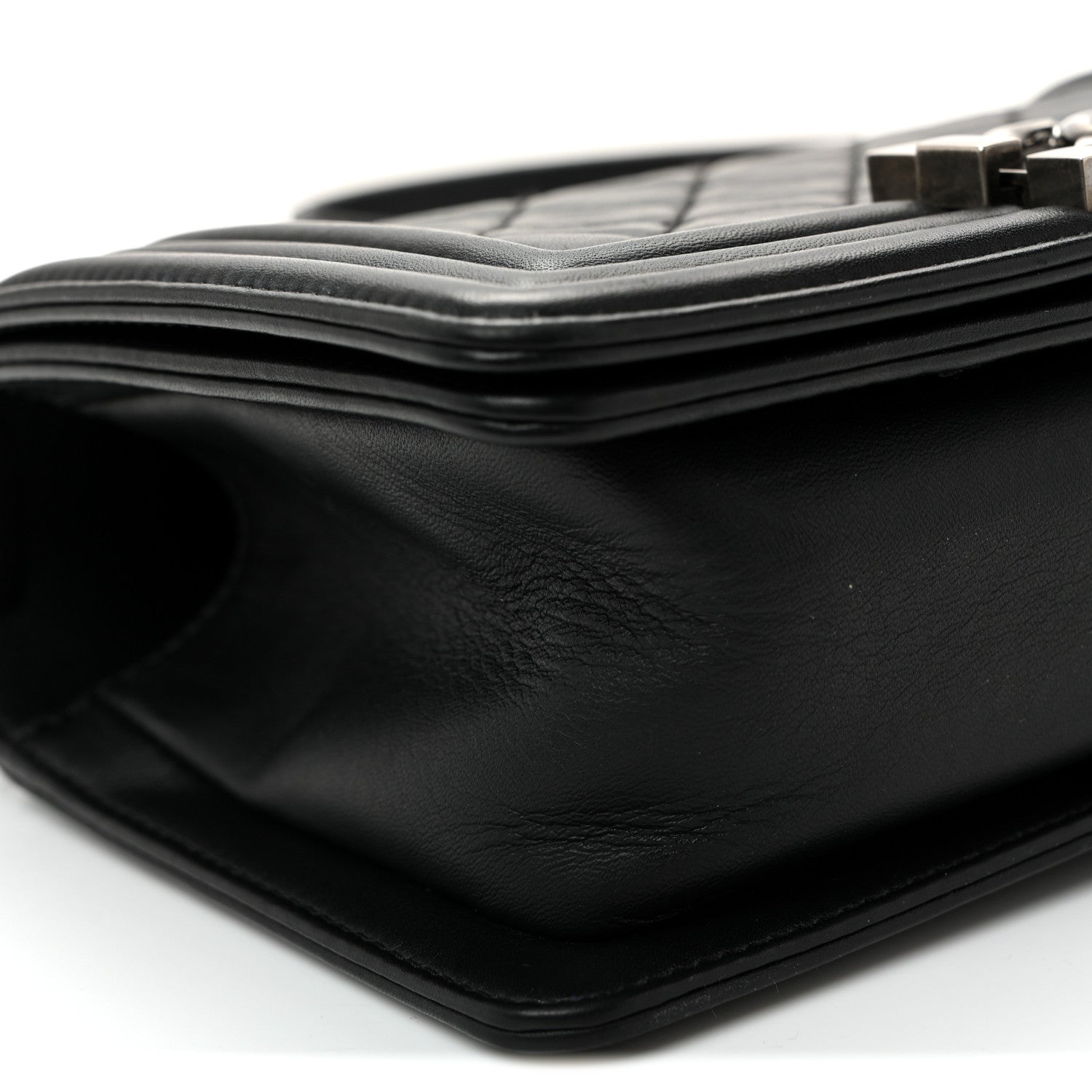 Chanel Calfskin Quilted Small Boy Flap Black