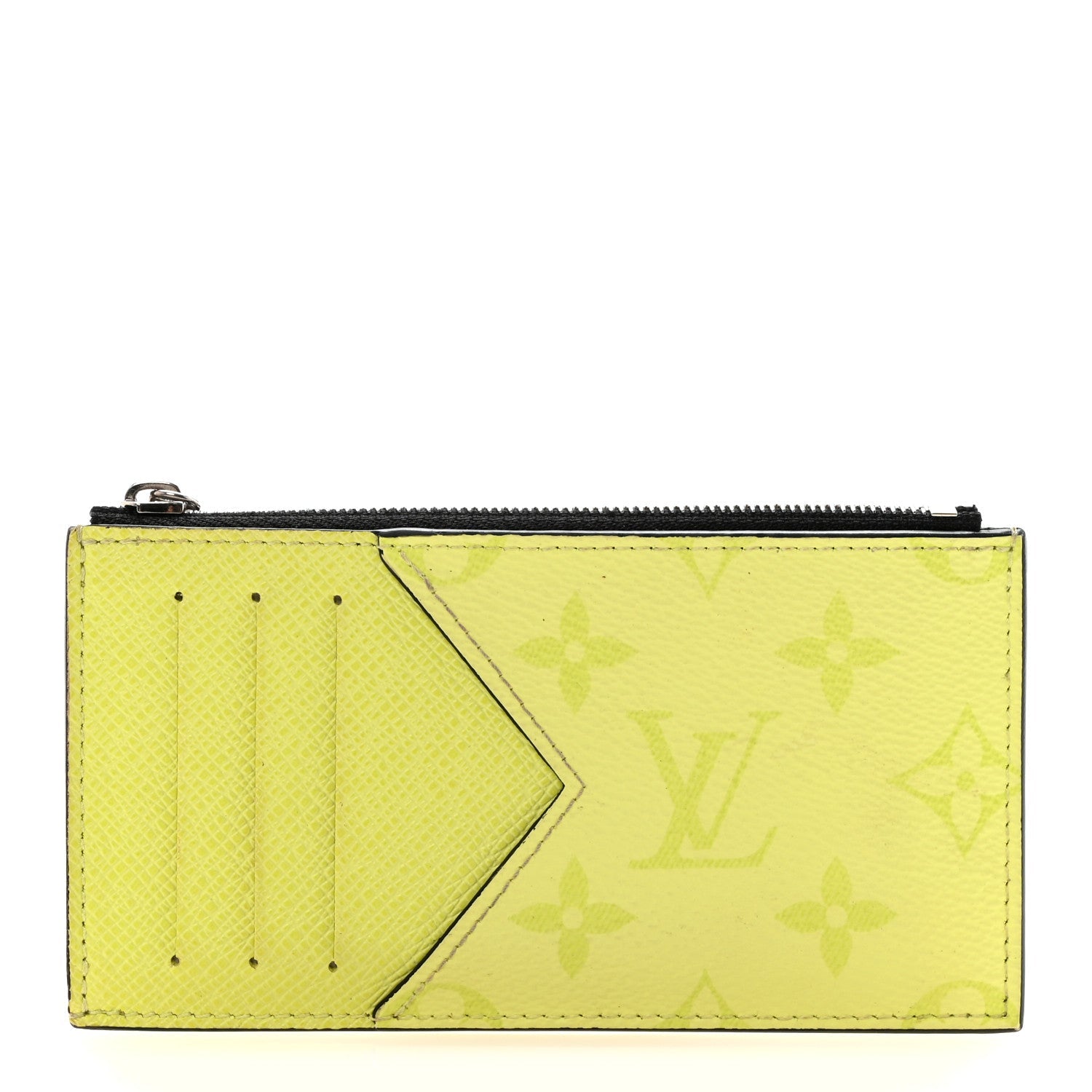 Louis Vuitton Taigarama Coin Card Holder Yellow