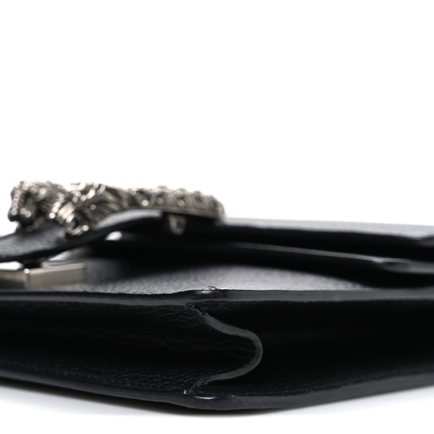 Gucci Calfskin Mini Dionysus Shoulder Bag Black