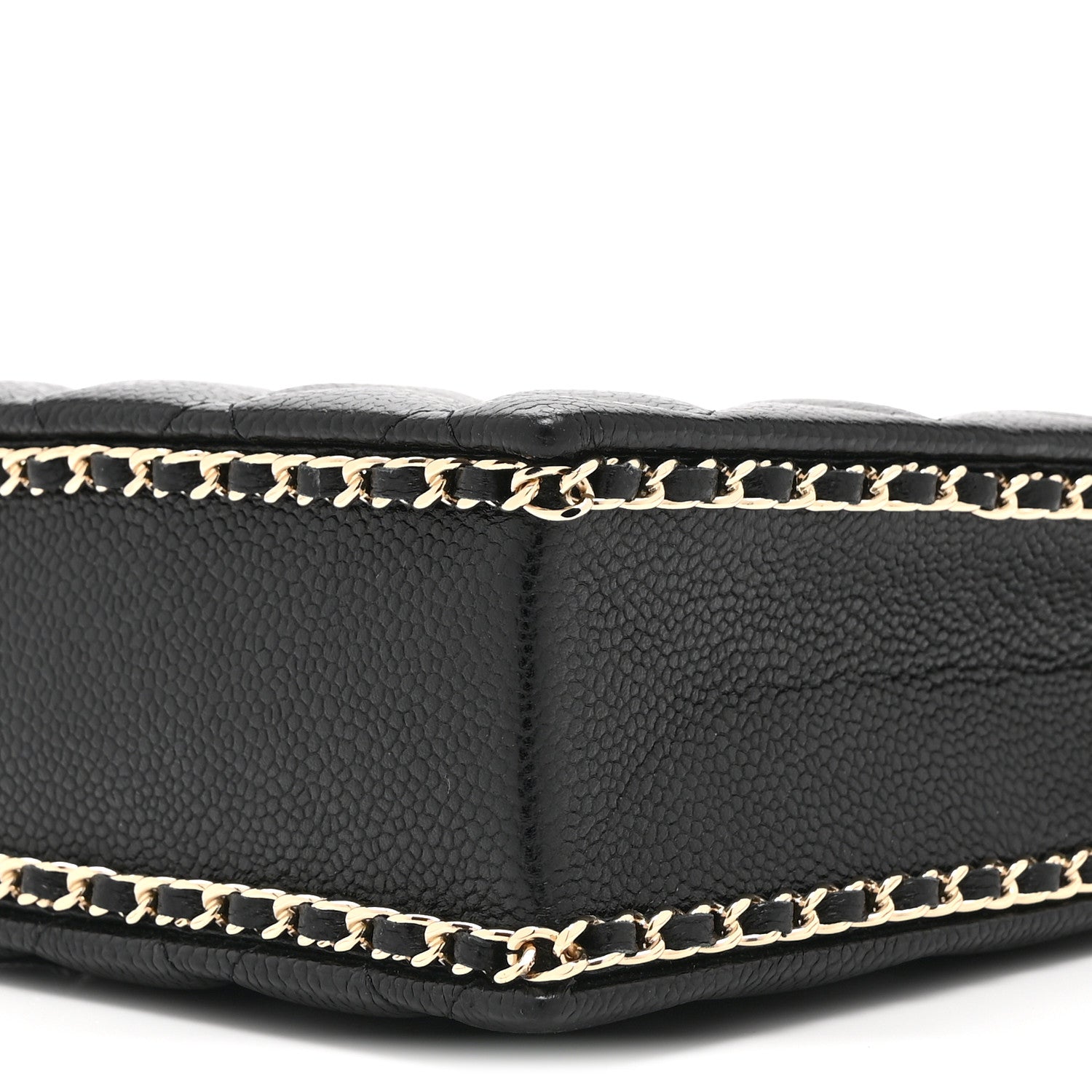 Chanel Caviar Quilted Evening Box Bag Black