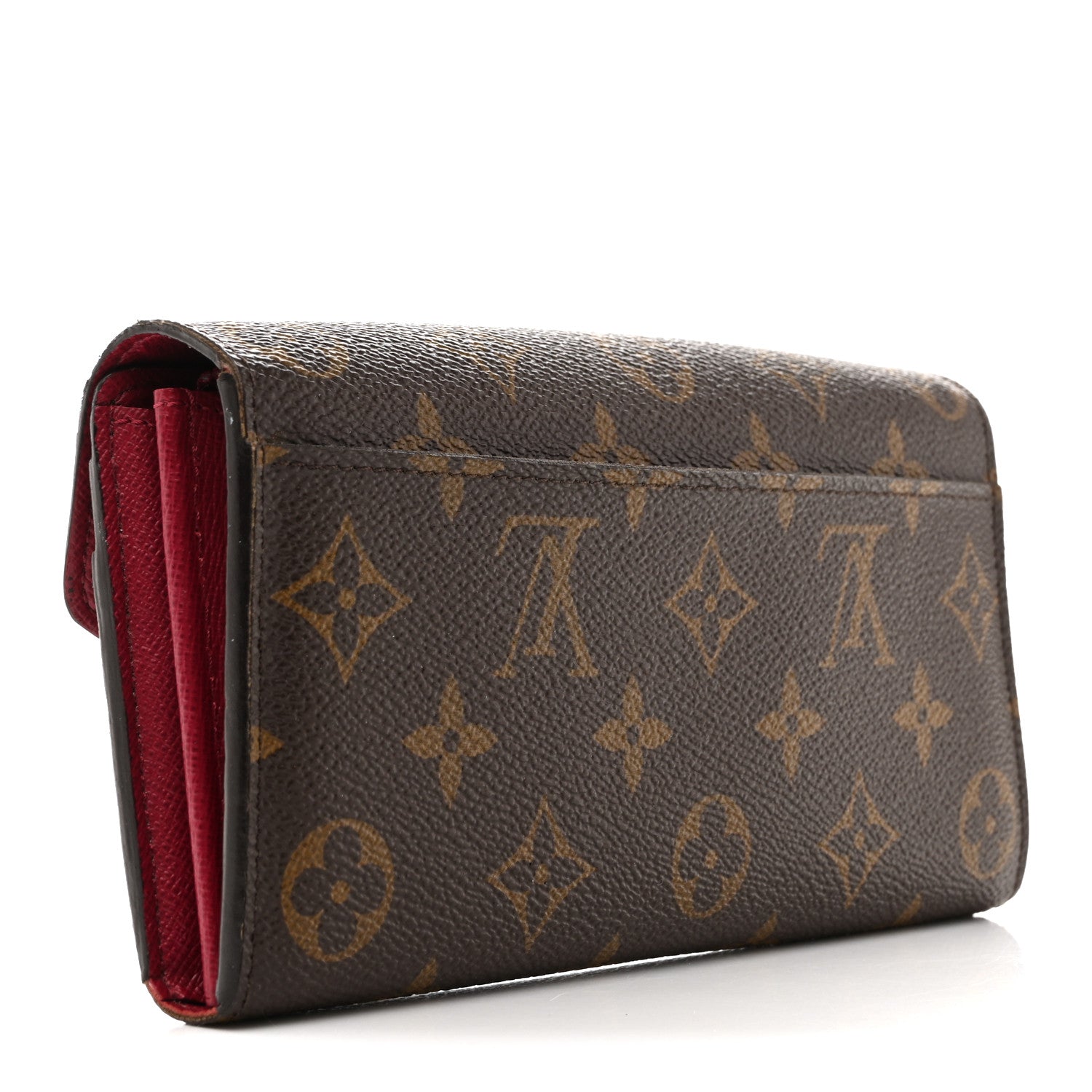 Louis Vuitton Monogram Sarah Wallet NM Fuchsia