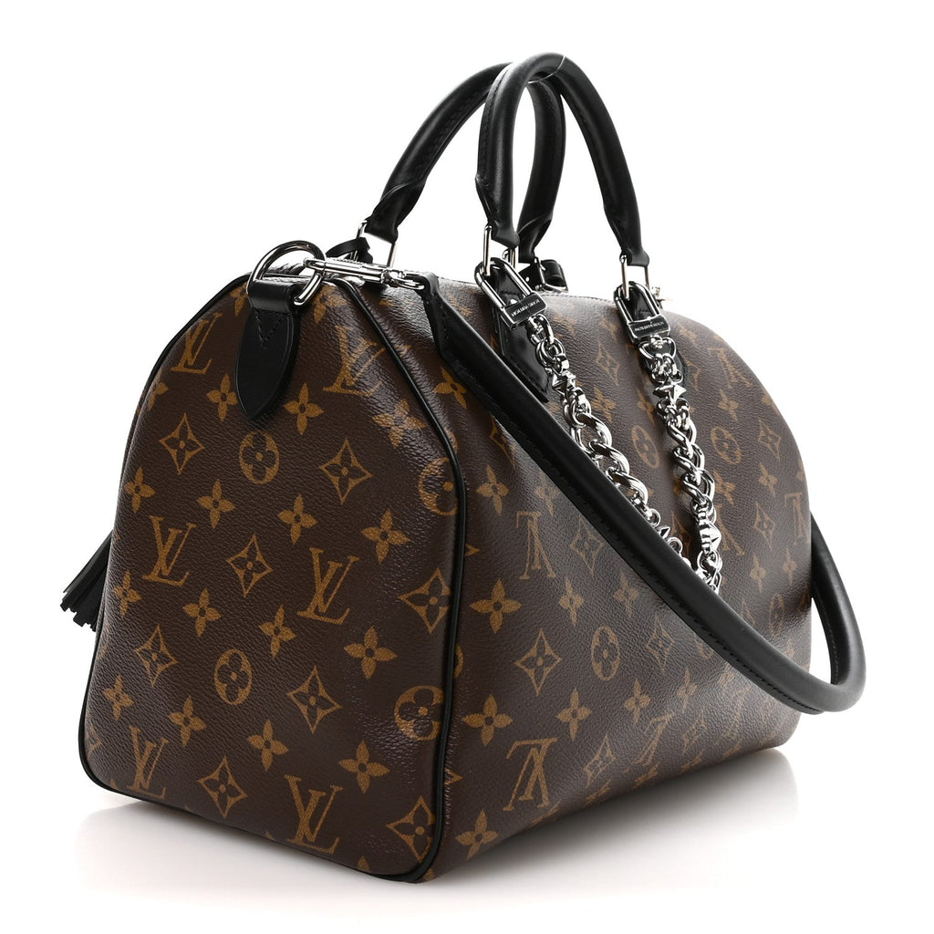 Louis Vuitton Monogram Speedy Soft 30 Dark
