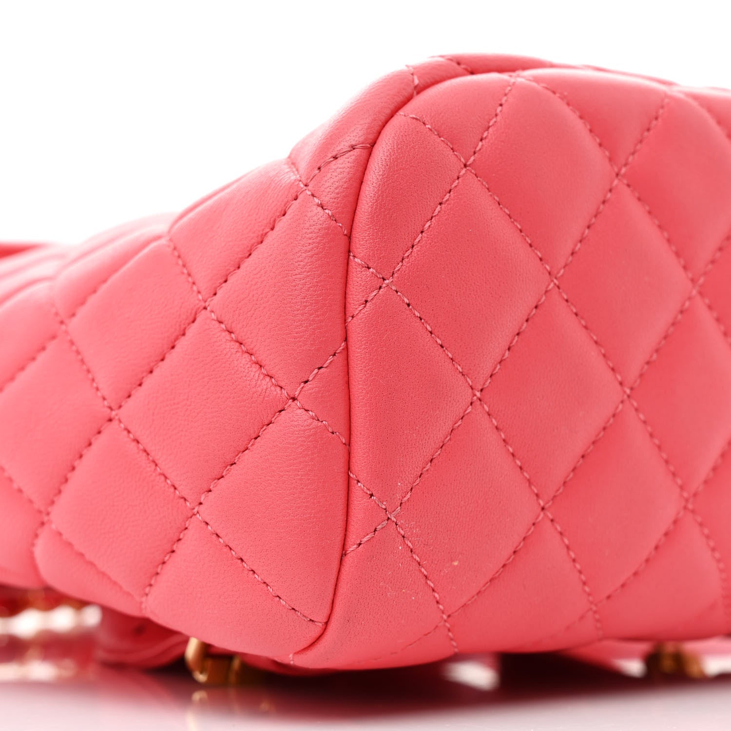 Chanel Lambskin Quilted Small Urban Spirit Backpack Dark Pink