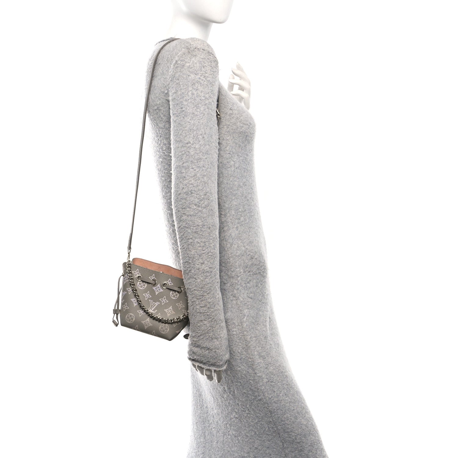 Louis Vuitton Mahina Flight Mode Pico Bella Tote Grey
