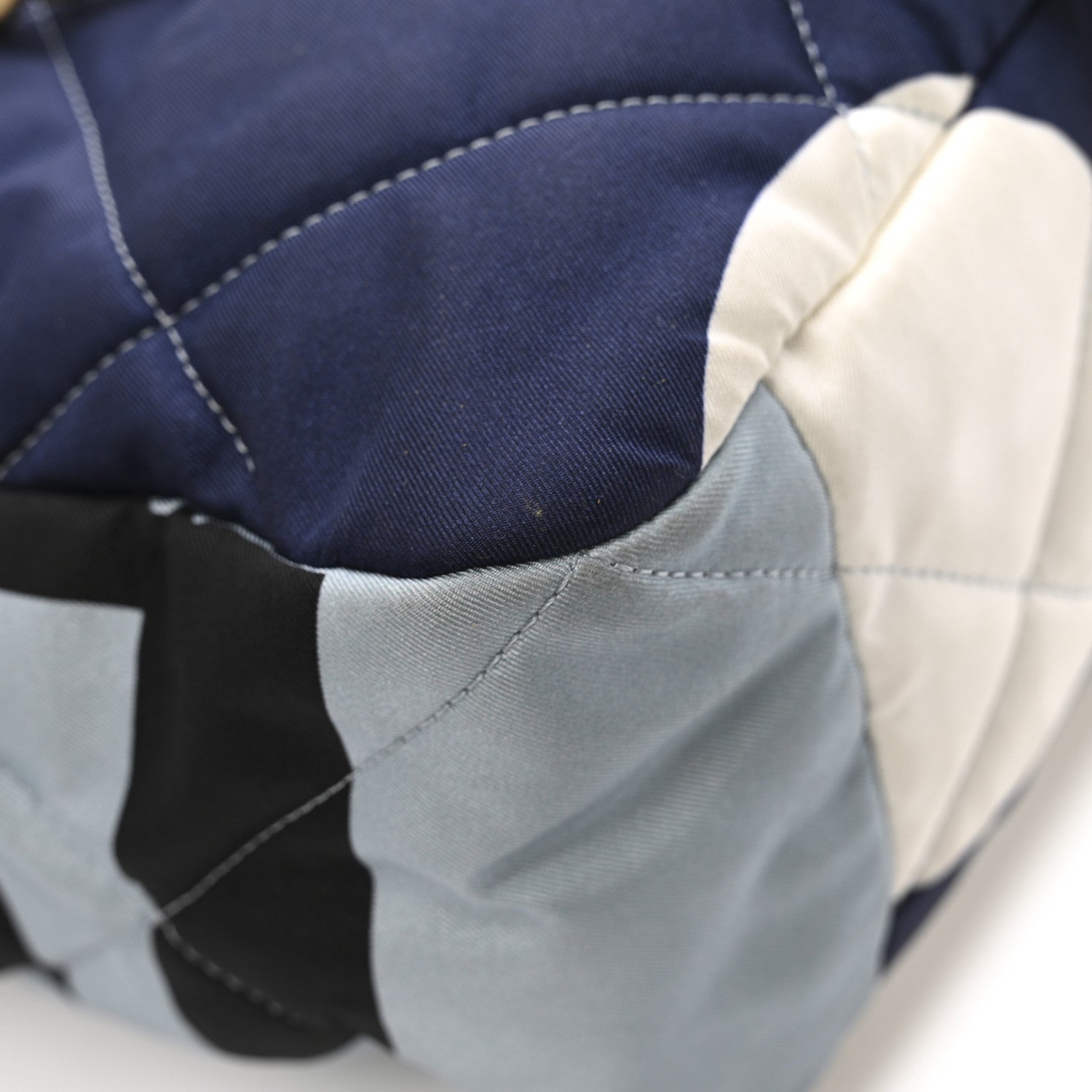 Chanel Silk Maxi Scarf Chanel 19 Flap Black Blue White