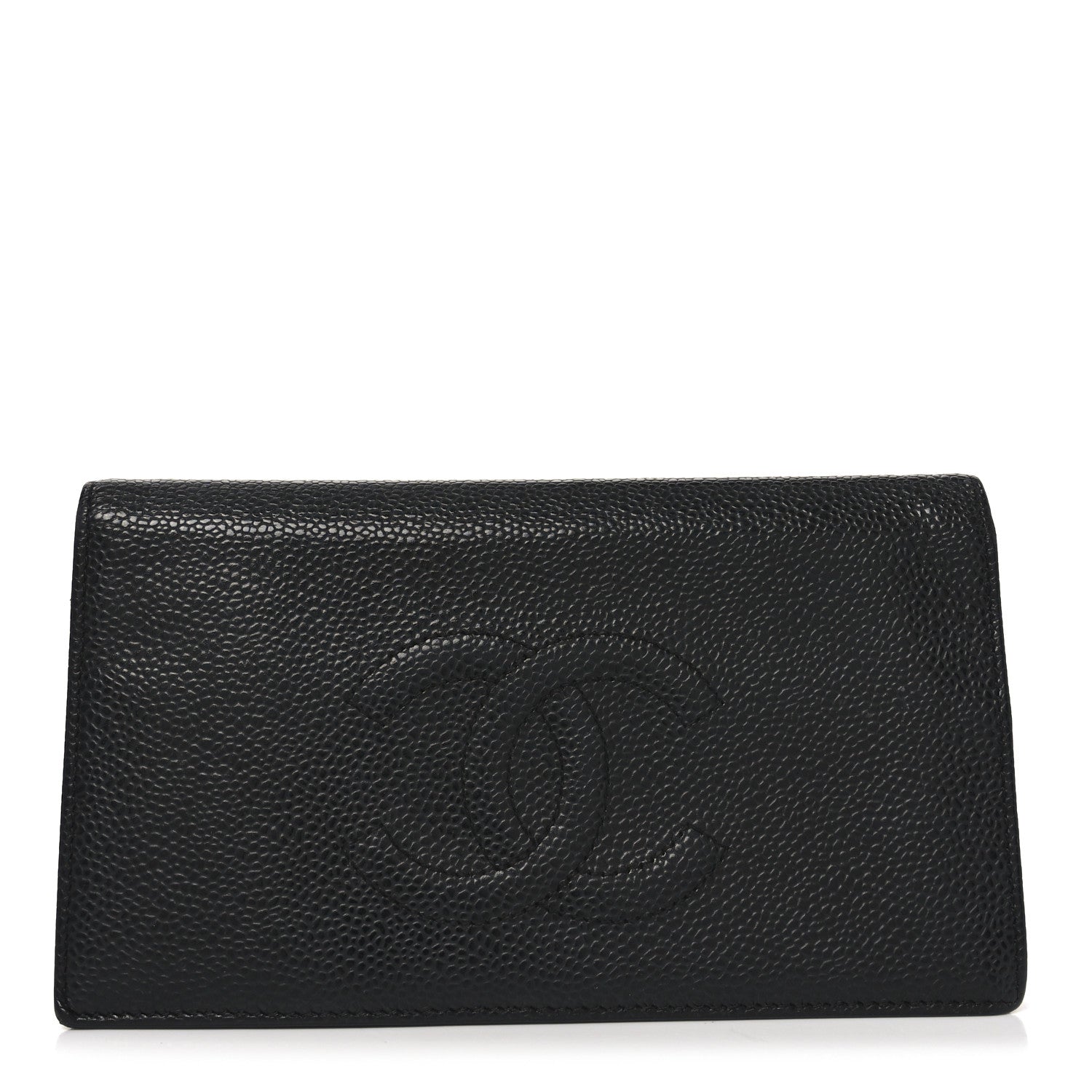 Caviar Timeless CC Yen Wallet Black
