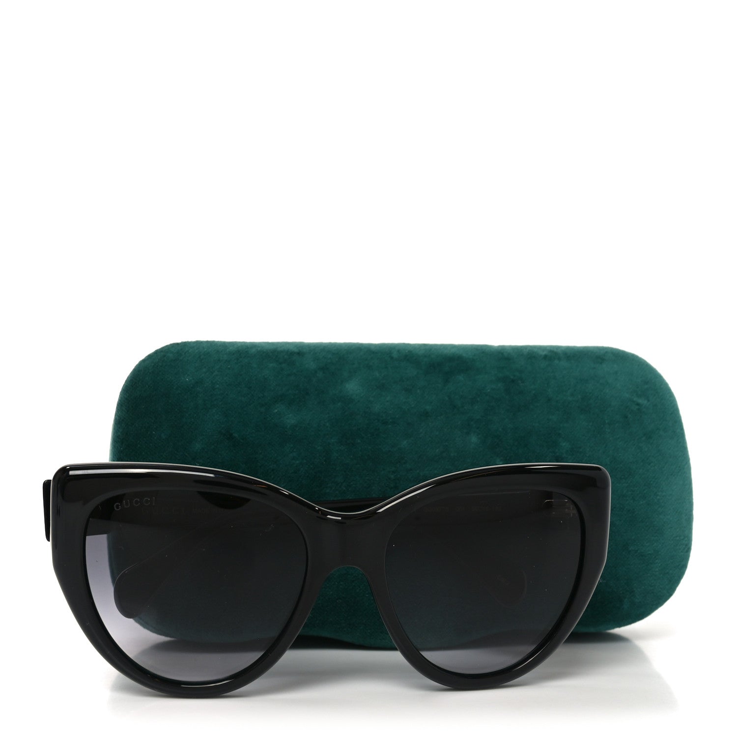 Gucci Acetate Cat Eye Sunglasses GG0877S Black