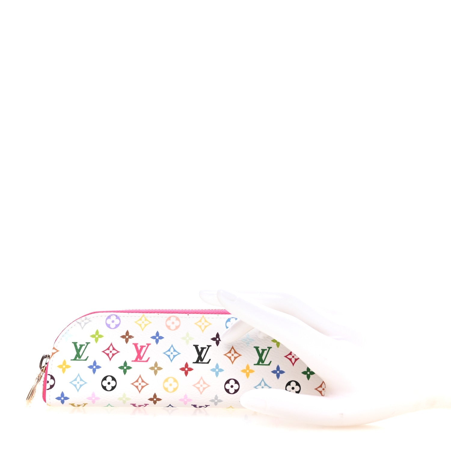 Louis Vuitton LV X TM Monogram Multicolor Charlotte Pencil Pouch Fuchsia
