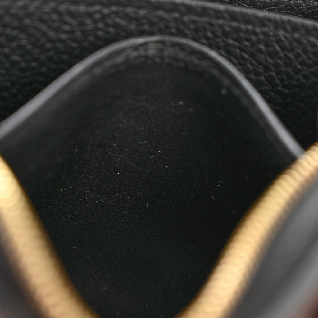 Louis Vuitton Empreinte Zippy Coin Purse Black