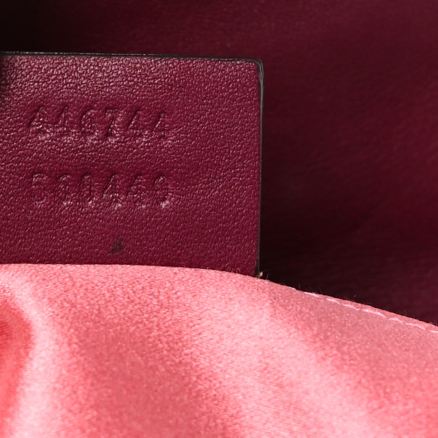 Gucci Velvet Matelasse Mini GG Marmont Shoulder Bag Fuchsia Violet Cyclamen