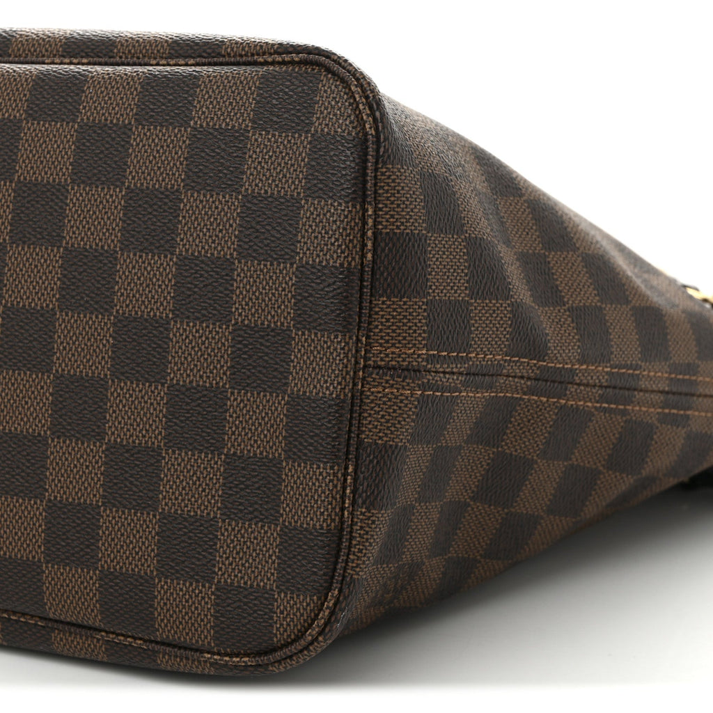 Louis Vuitton Damier Ebene Neo Neverfull MM Rose Ballerine