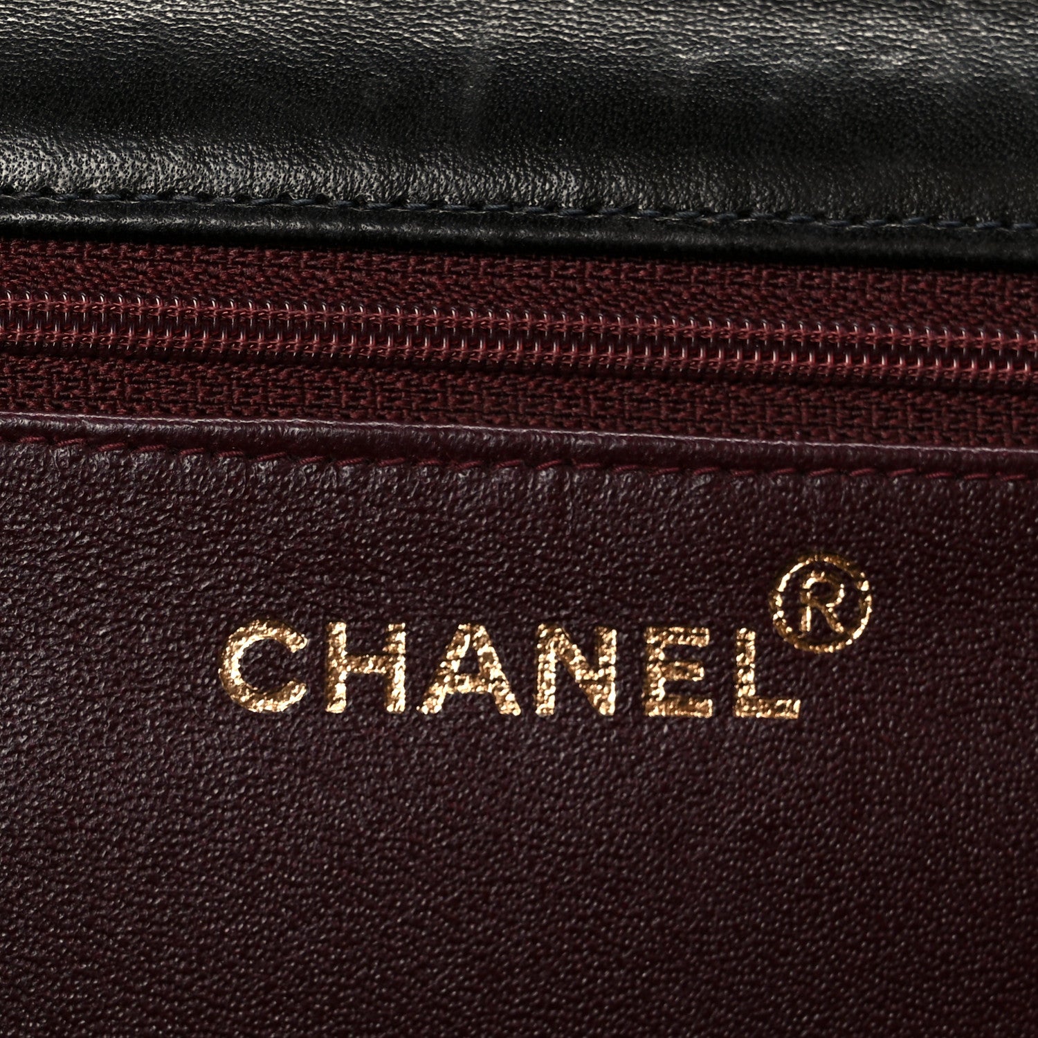 Chanel Lambskin Quilted Medium Single Flap Black