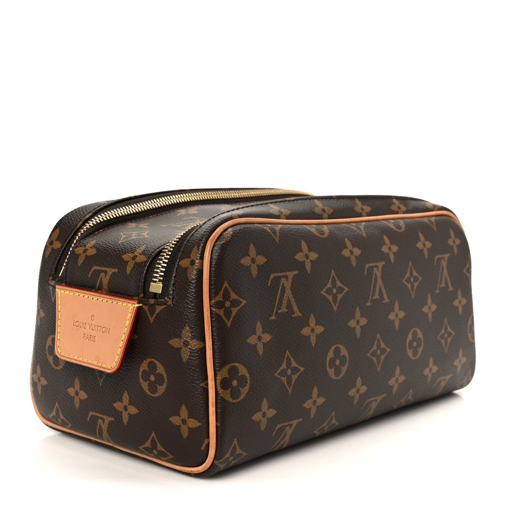 Louis Vuitton Monogram Dopp Kit Toilet Pouch