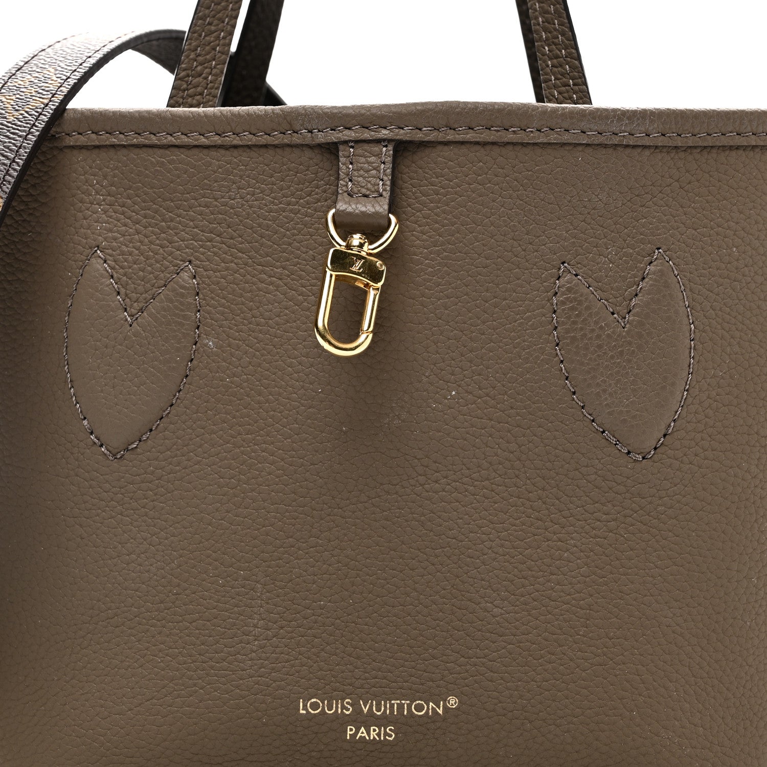 Louis Vuitton Monogram Neverfull Inside Out Bandouliere BB Dark Fango