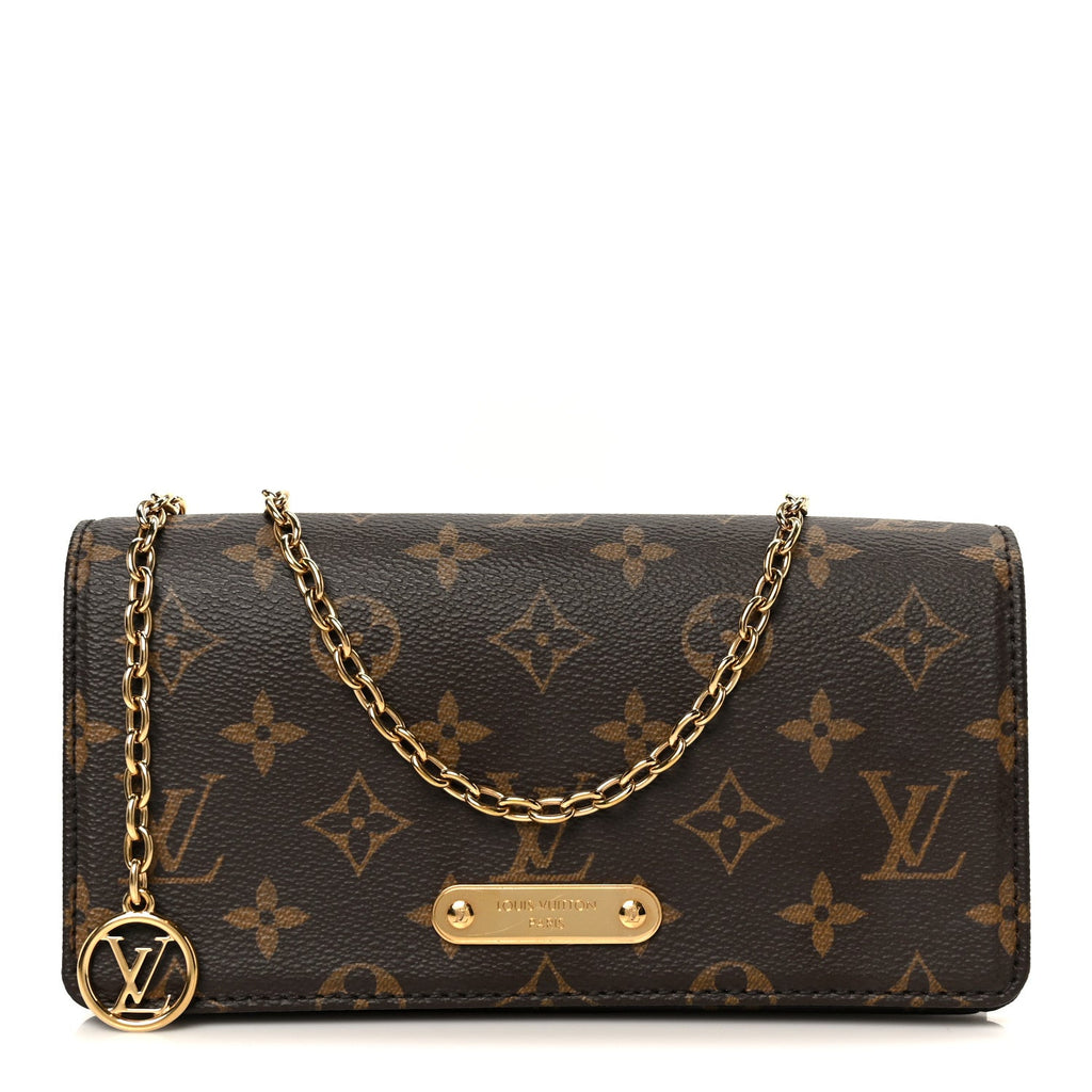Louis Vuitton Monogram Lily Wallet On Chain