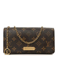 Louis Vuitton Monogram Lily Wallet On Chain