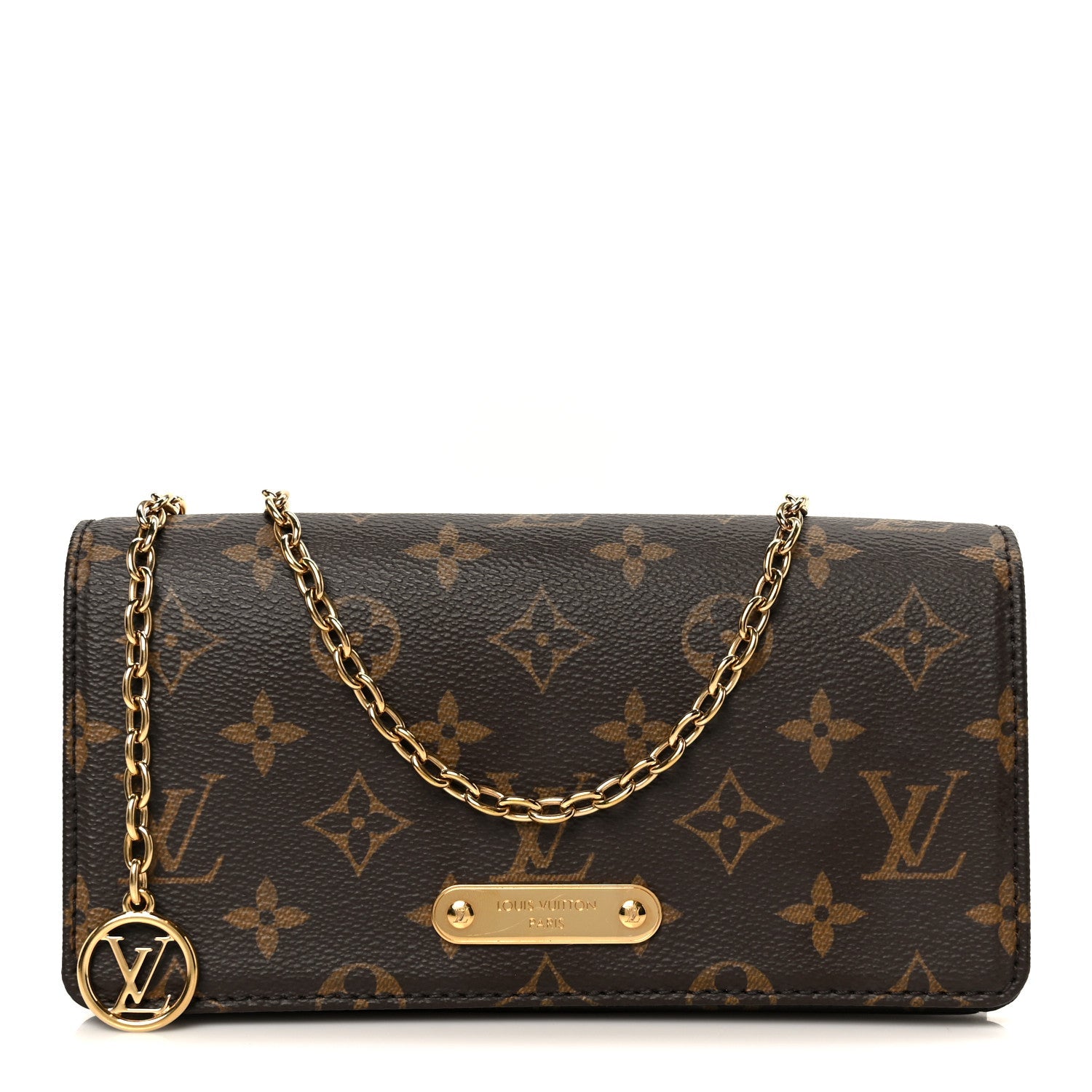 Louis Vuitton Monogram Lily Wallet On Chain