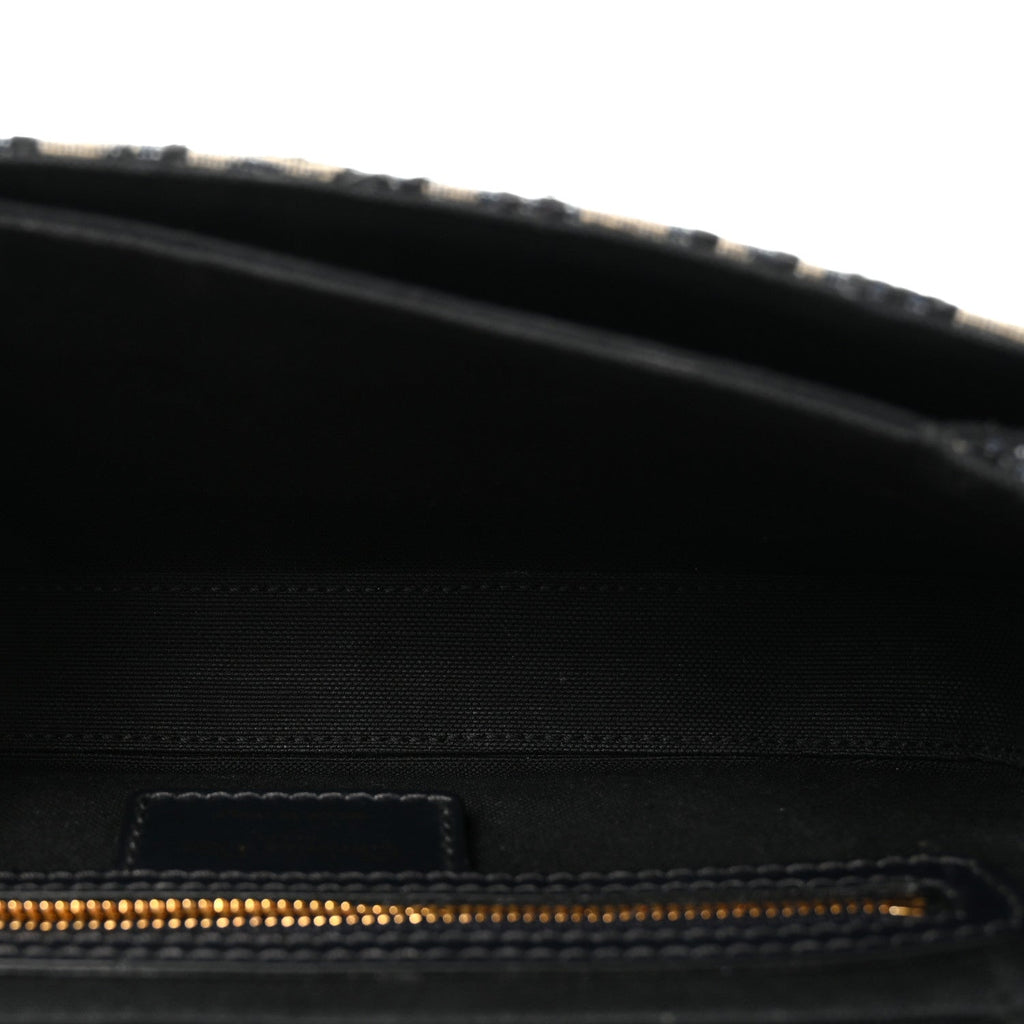 Christian Dior Oblique 30 Montaigne Avenue Bag Blue