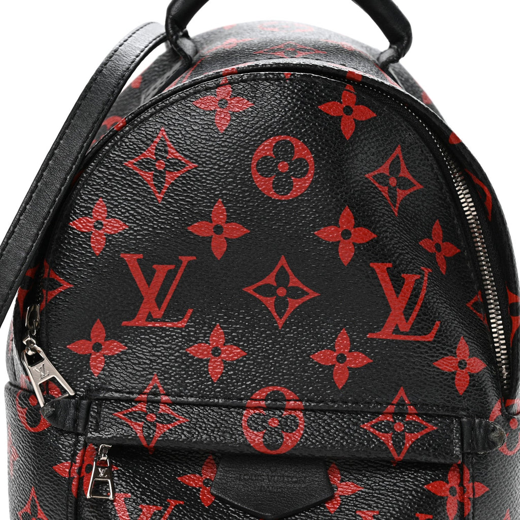 Louis Vuitton Monogram Infrarouge Palm Springs Backpack Mini