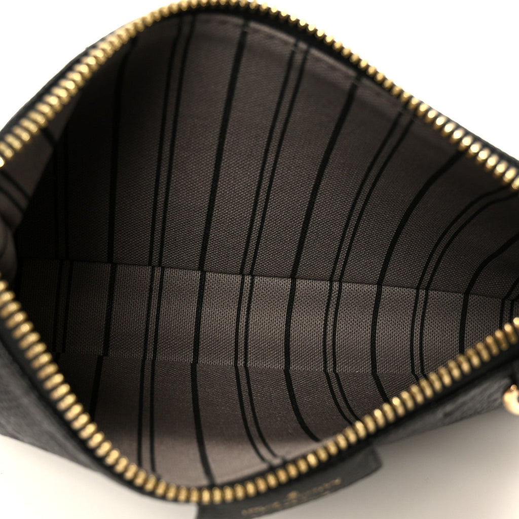Louis Vuitton Empreinte Easy Pouch On Strap Black